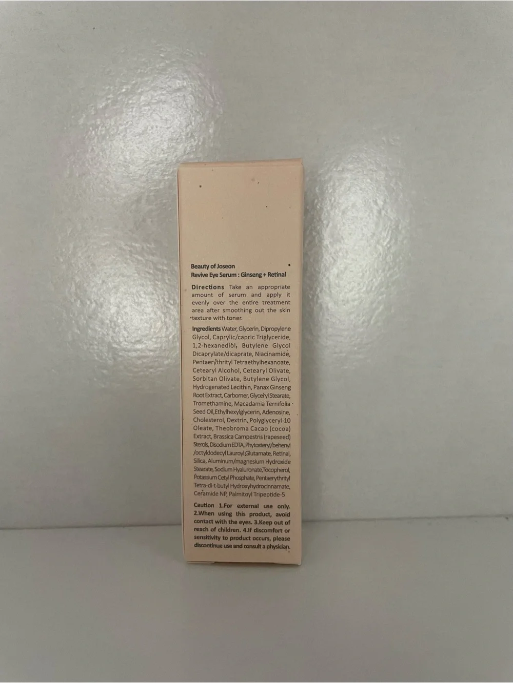 BNIB Beauty of Joseon Revive Eye Serum with Ginseng + Retinal — Mini Travel Size